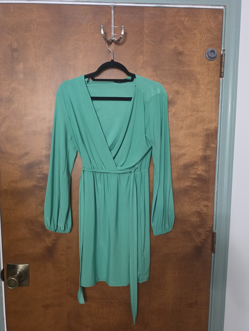 Green Long Sleeve Dress